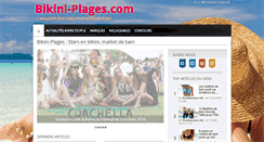Desktop Screenshot of bikini-plages.com